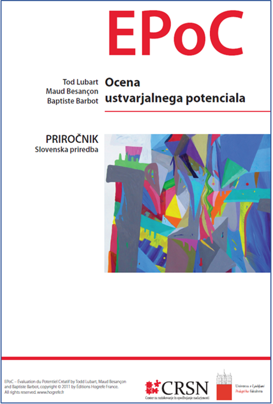 Priročnik EPoC: Ocena ustvarjalnega potenciala