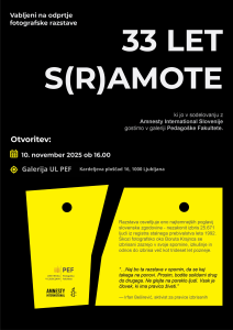 Razstava 33 let sramote