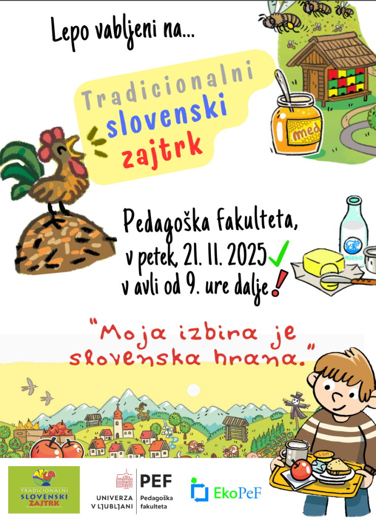 Vabilo na Tradicionalnem slovenskem zajtrku
